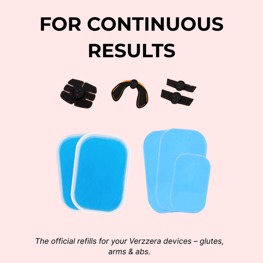 Verzzera Adhesive Gel Pads (Trio Pack)